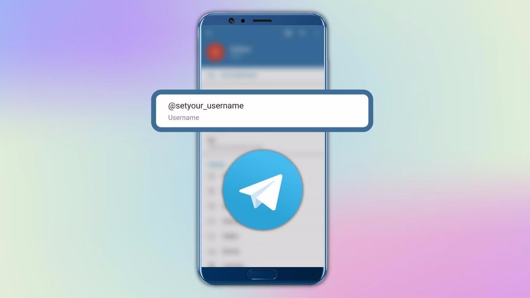 Как поменять имя в Telegram