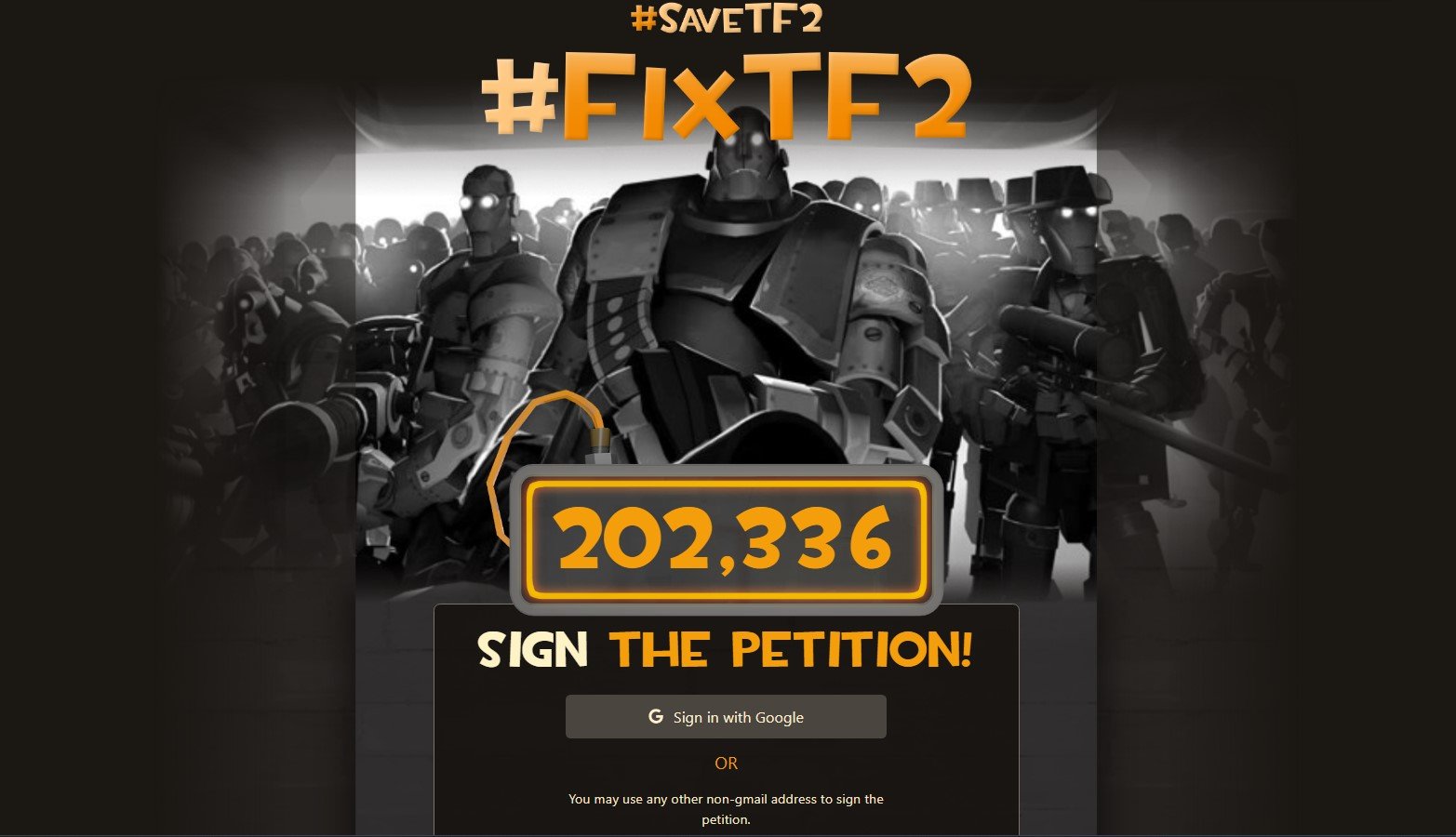 Источник: CQ / Петиция за «спасение» Team Fortress 2