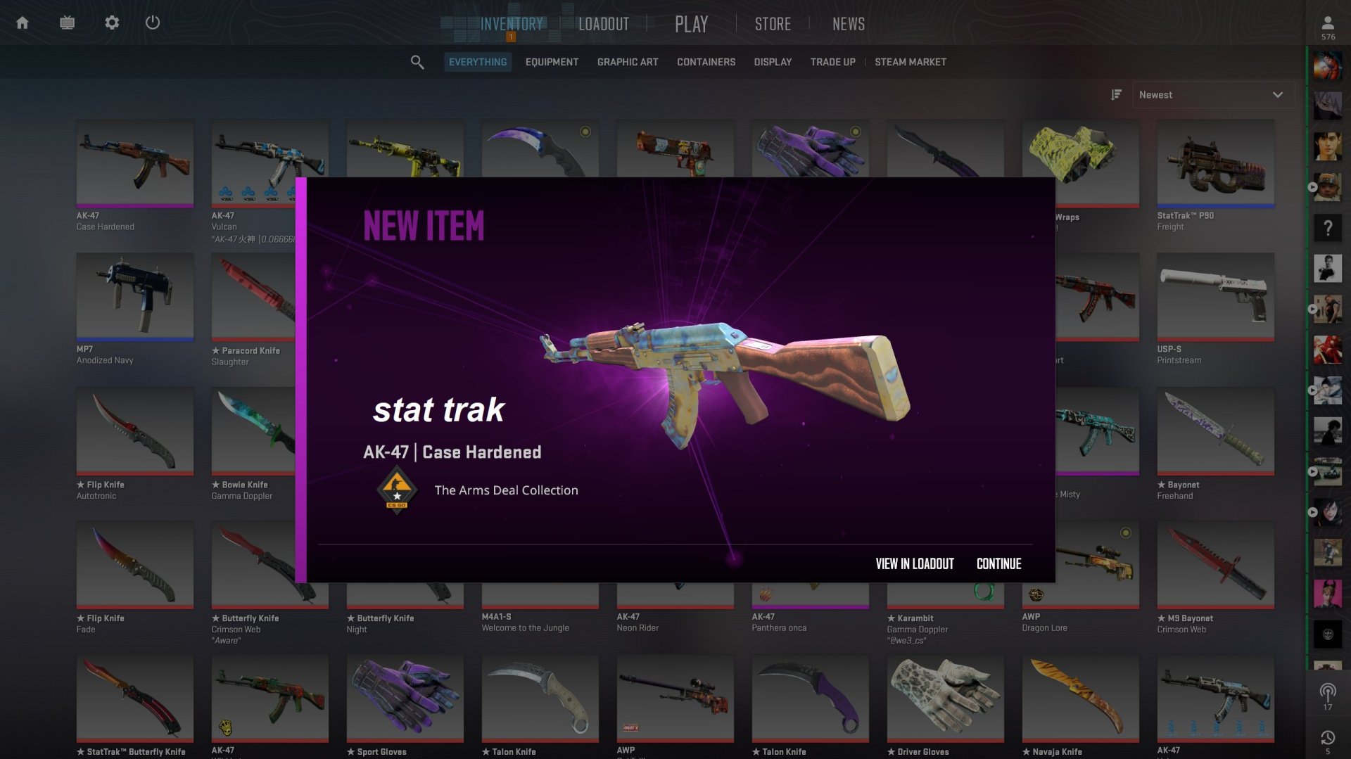 Источник: X / Case Hardened FN 661 для AK-47