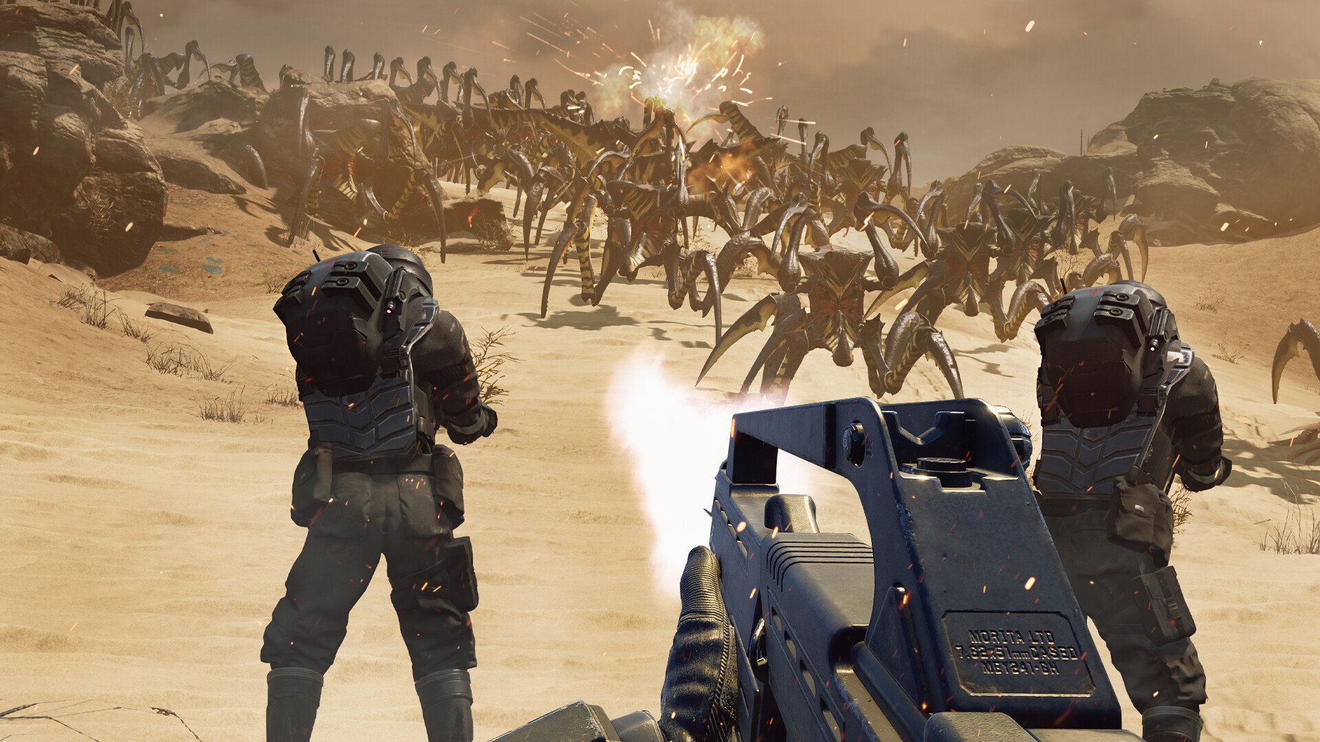 Источник: Steam / Скриншот Starship Troopers: Extermination