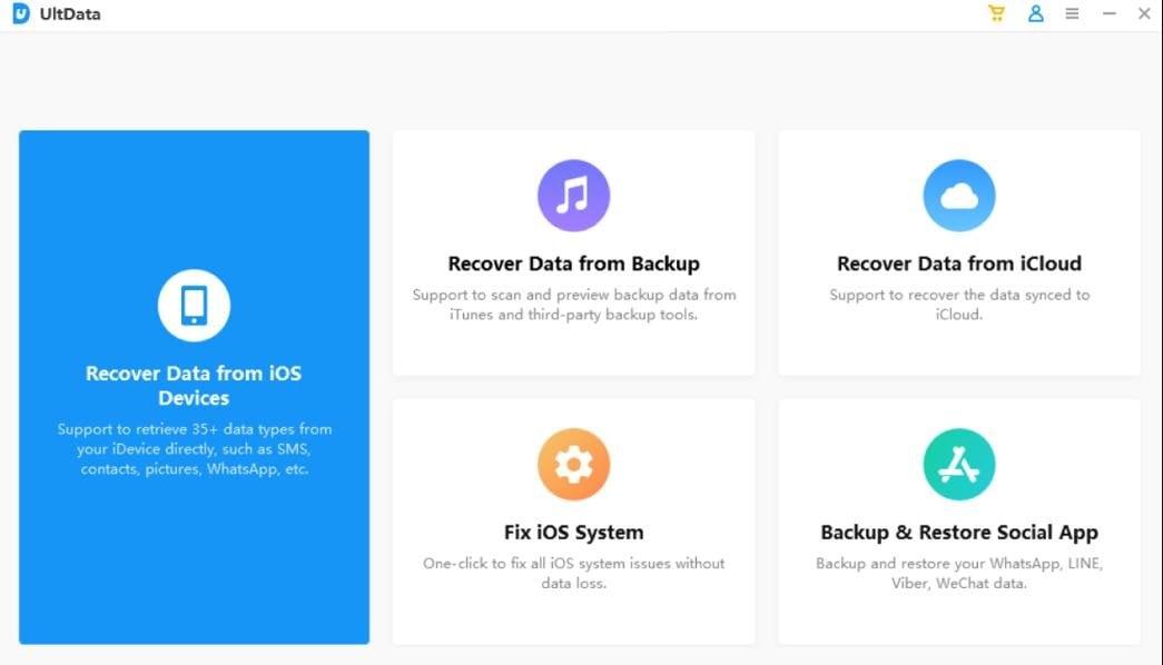 Источник: tenorshare.com / Восстановление через Tenorshare UltData