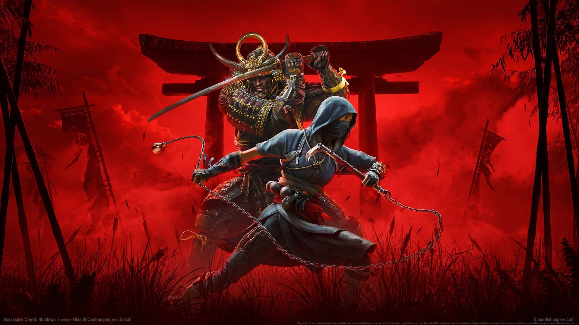 Источник: Ubsioft / Постер Assassin's Creed Shadows