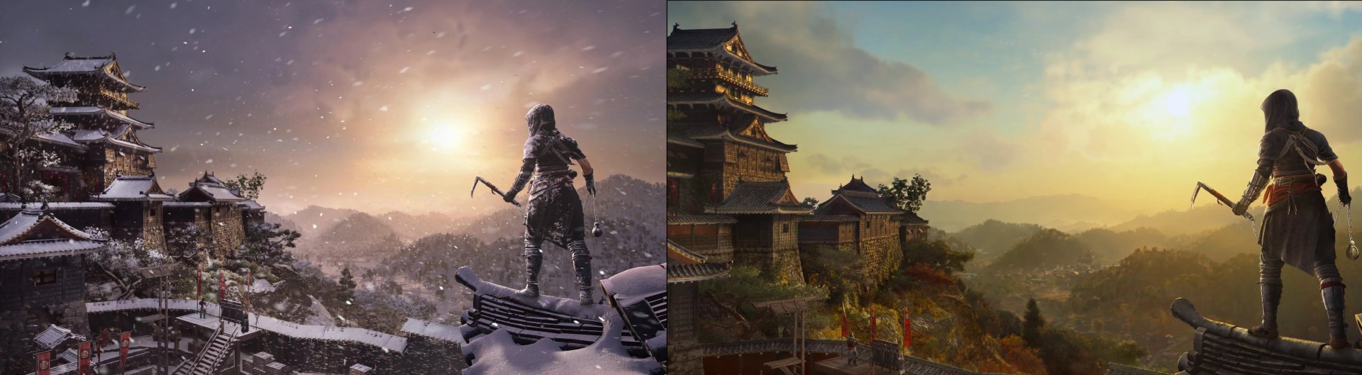 Источник: Ubisoft / Зима и осень в Assassin’s Creed Shadows