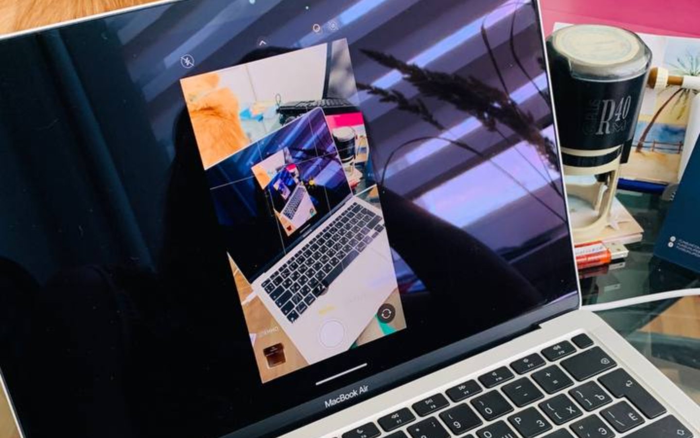 Источник: CQ / Экран MacBook Air