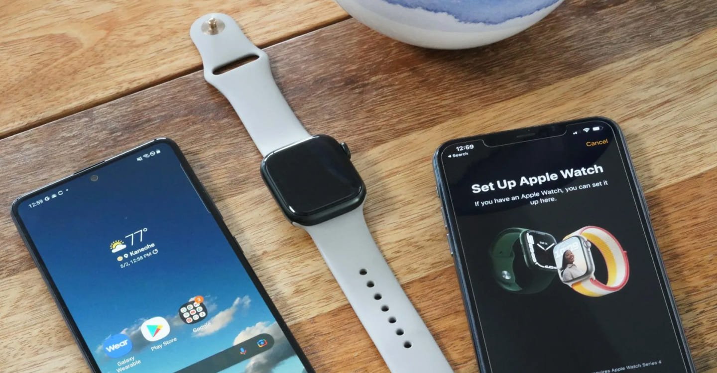 Источник: atz11.ru / Смартфоны Apple и часы Apple Watch