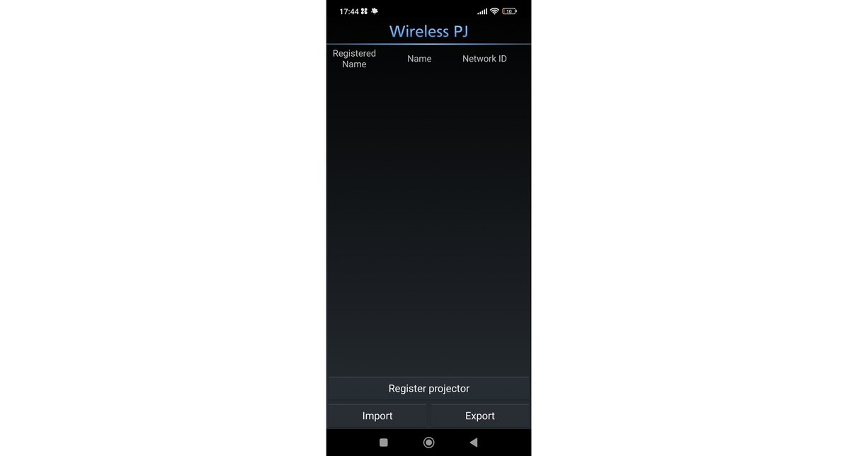 Источник: CQ / Panasonic Wireless Projector