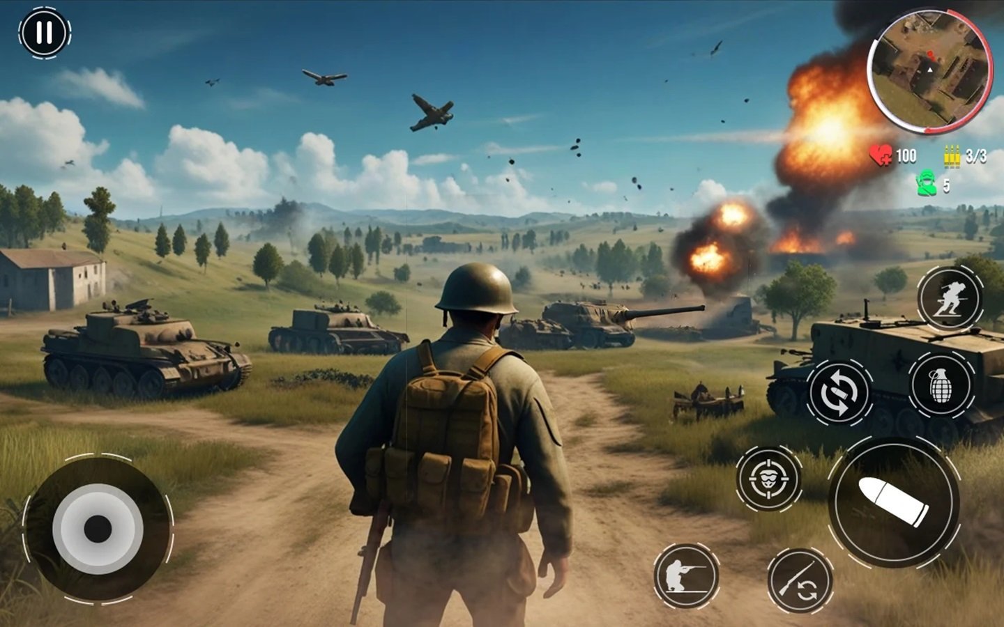 Источник: Google Play / Frontline Commando: WW2 Shooter