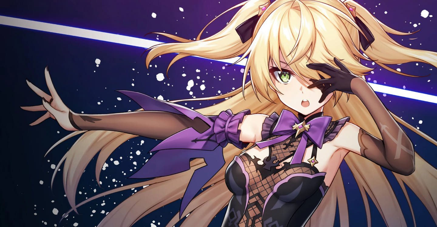 Источник: gde-oboi.ru / Персонаж Фишль в Genshin Impact