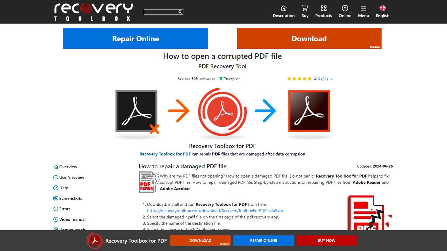 Источник: PDRRepair / PDF Repair Tool