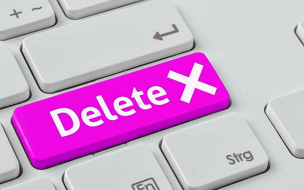 Источник: socialshow / Кнопка Delete