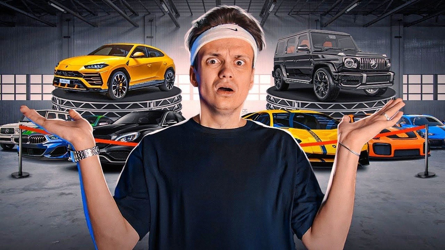 Бустер купил новую люксовую машину за 16 млн рублей