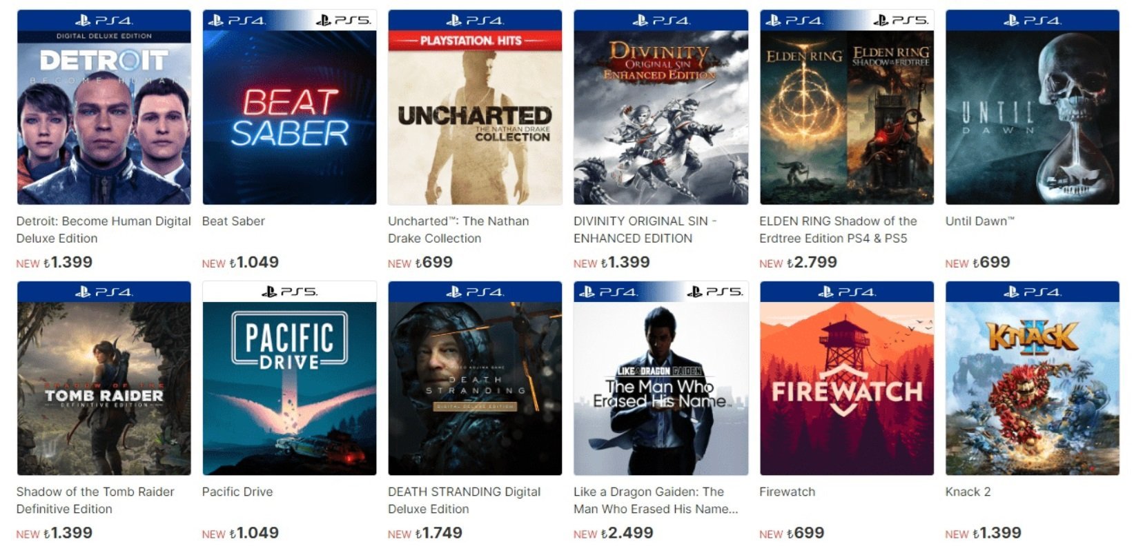 Источник: PS Store / Некоторые подорожавшие игры