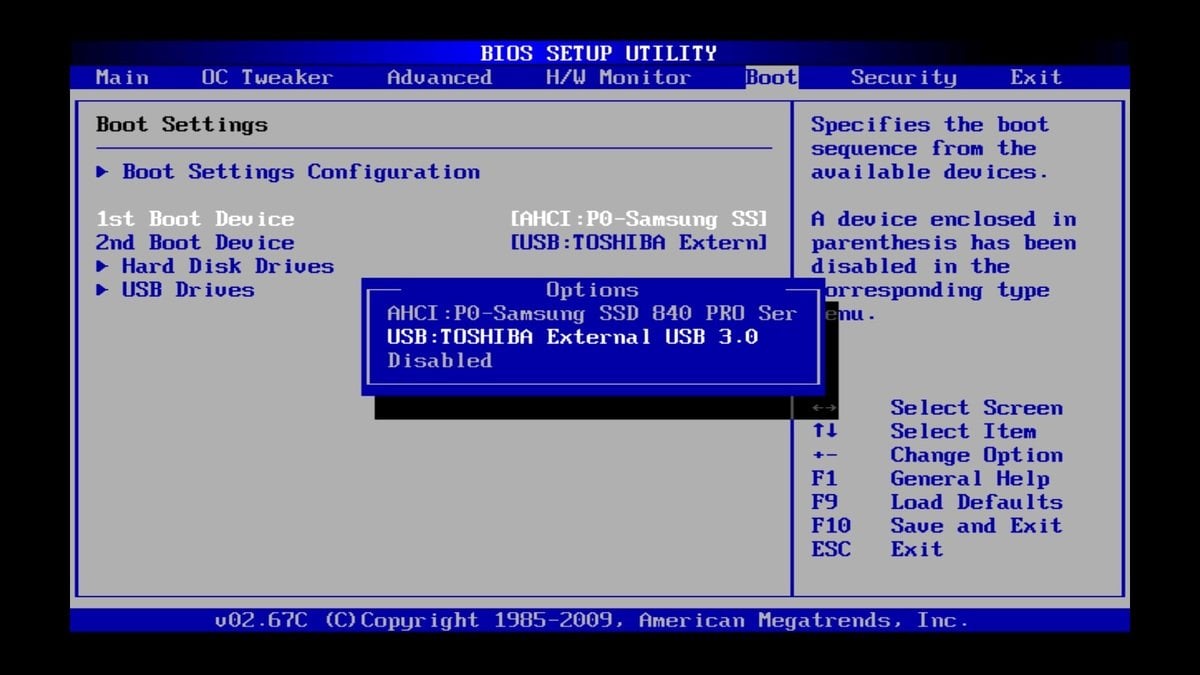 Источник: rally36 / Раздел Boot в BIOS