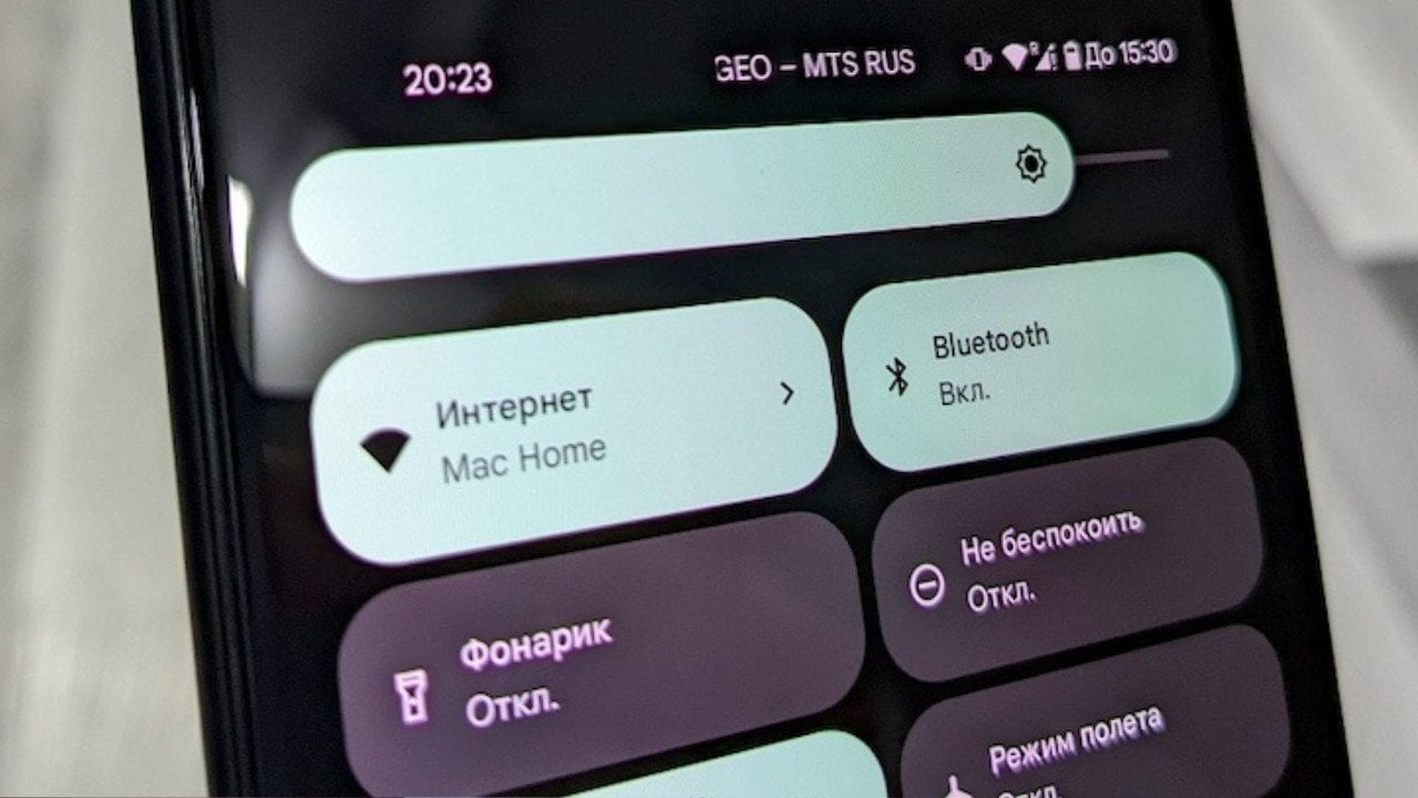 Источник: iGuides / Пример подключенного Wi-Fi на Android