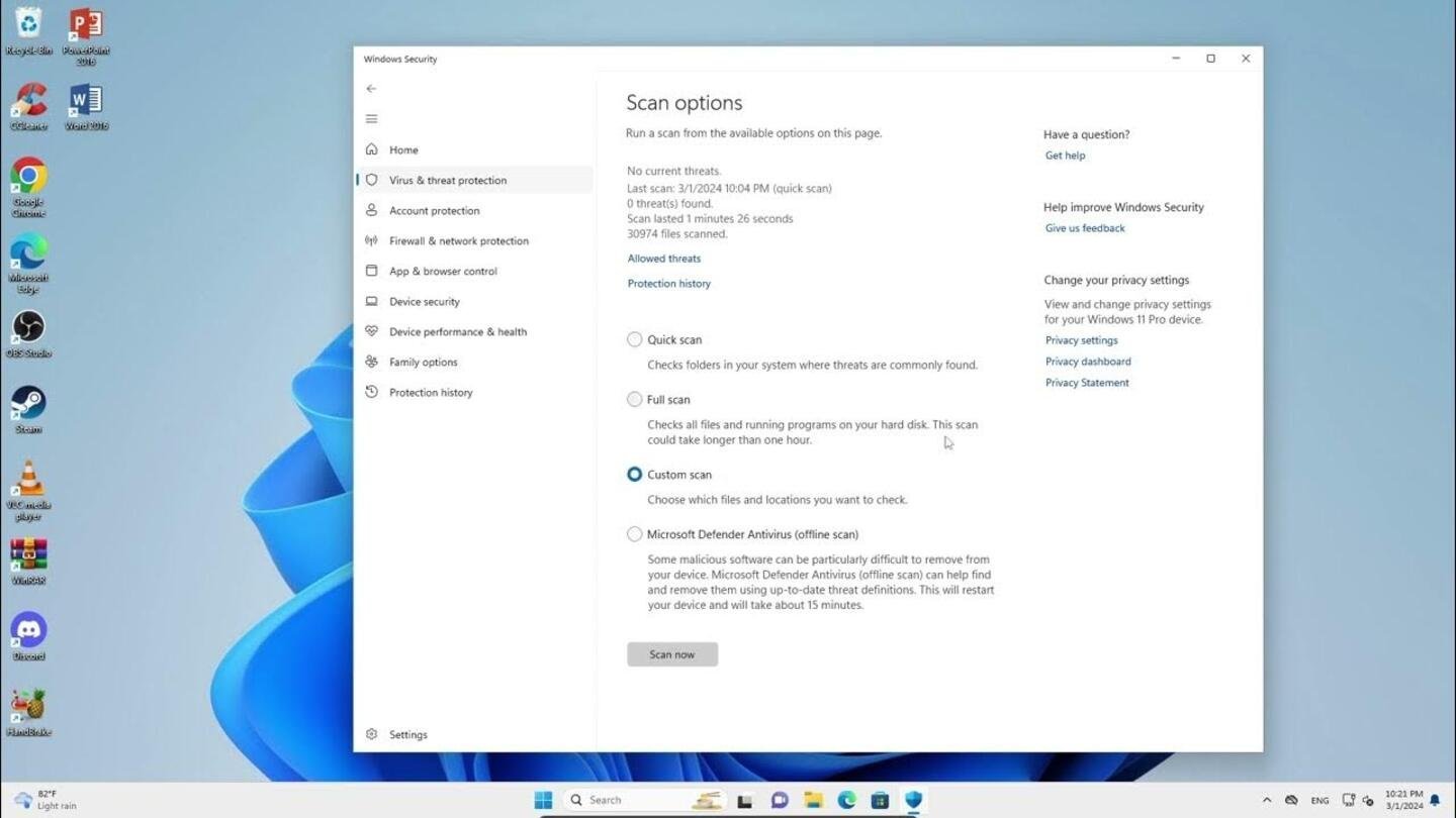 Источник: TechnoRight / интерфейс Windows