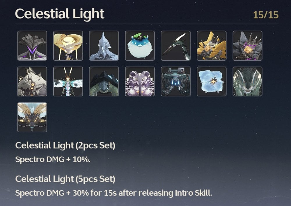 Источник: скриншот CQ.ru / Эхо сета Celestial Light