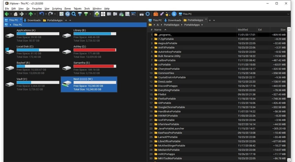 Источник: xyplorer.com / XYplorer