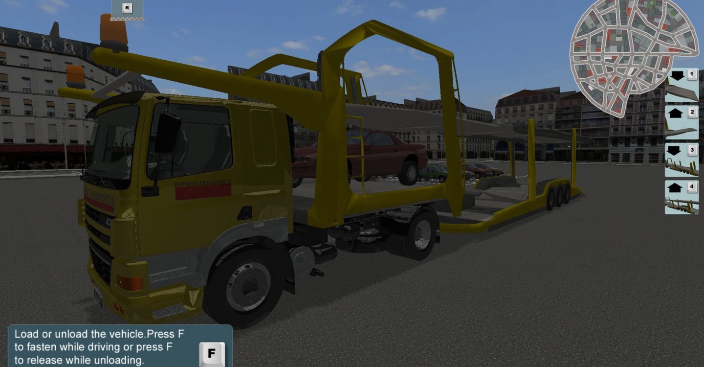 Источник: steampowered.com / Интерфейс Car Transporter 2013