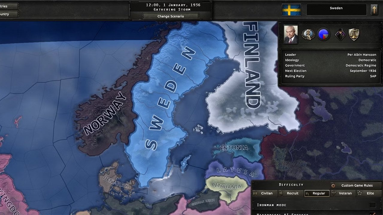 Источник: gamerant / Карта HOI4