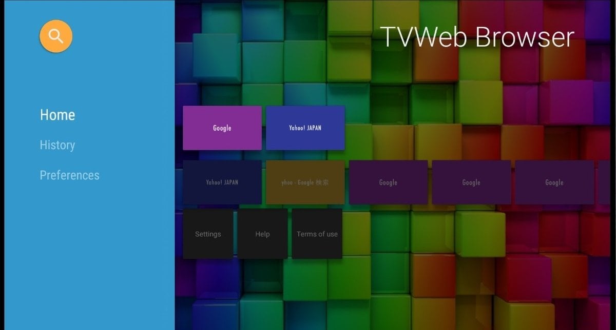 Источник: Tvweb.ru.aptoide / Браузер TVWeb Browser