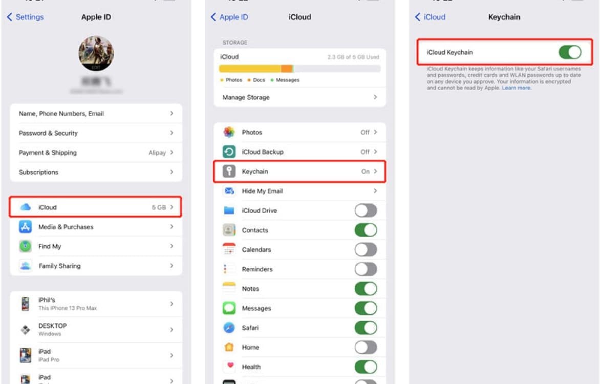 Источник: aiseesoft.com / Использование Связки ключей