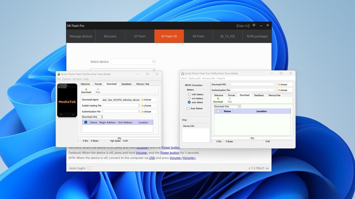 Источник: Miuirom /  SP Flash Tool