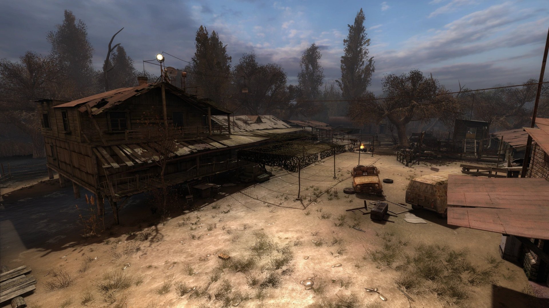 База «Чистого неба» в оригинальной S.T.A.L.K.E.R.: Clear Sky