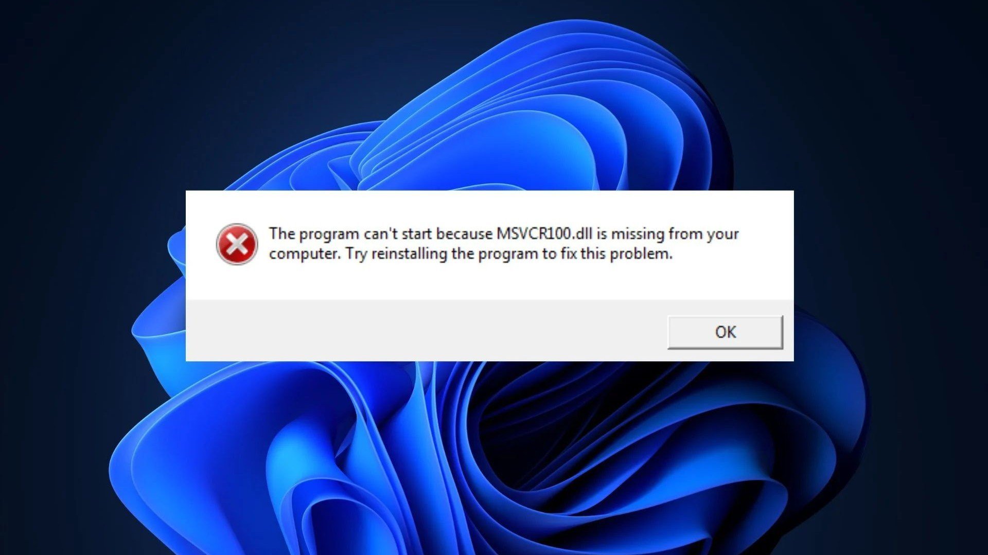 Отсутствует файл msvcp100dll  что это такое и как исправить