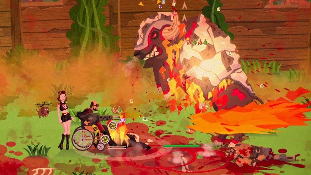 В Steam стал бесплатным кровавый слэшер с кооперативом и высокими оценками