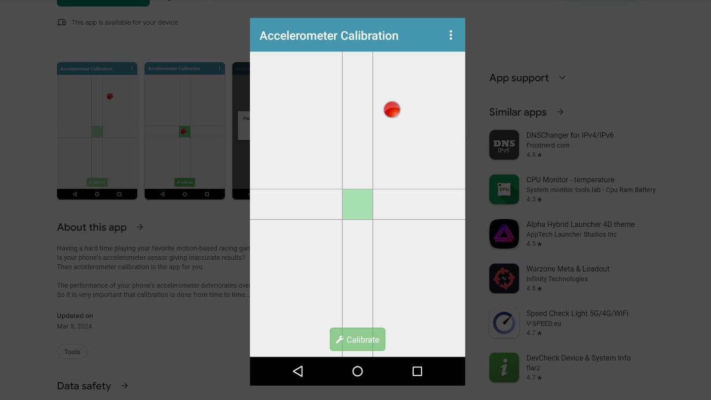 Источник: CQ / Accelerometer Calibration Free