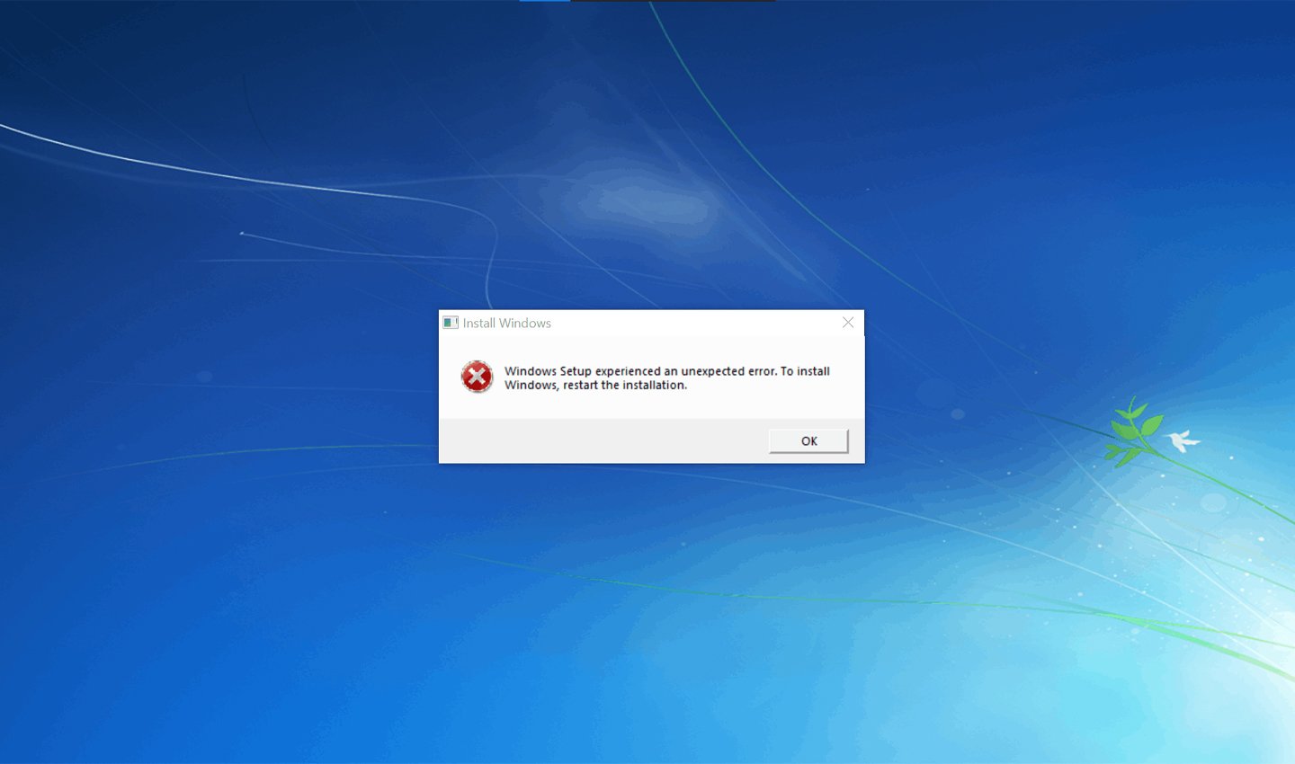 Источник: Microsoft / Ошибка в Windows