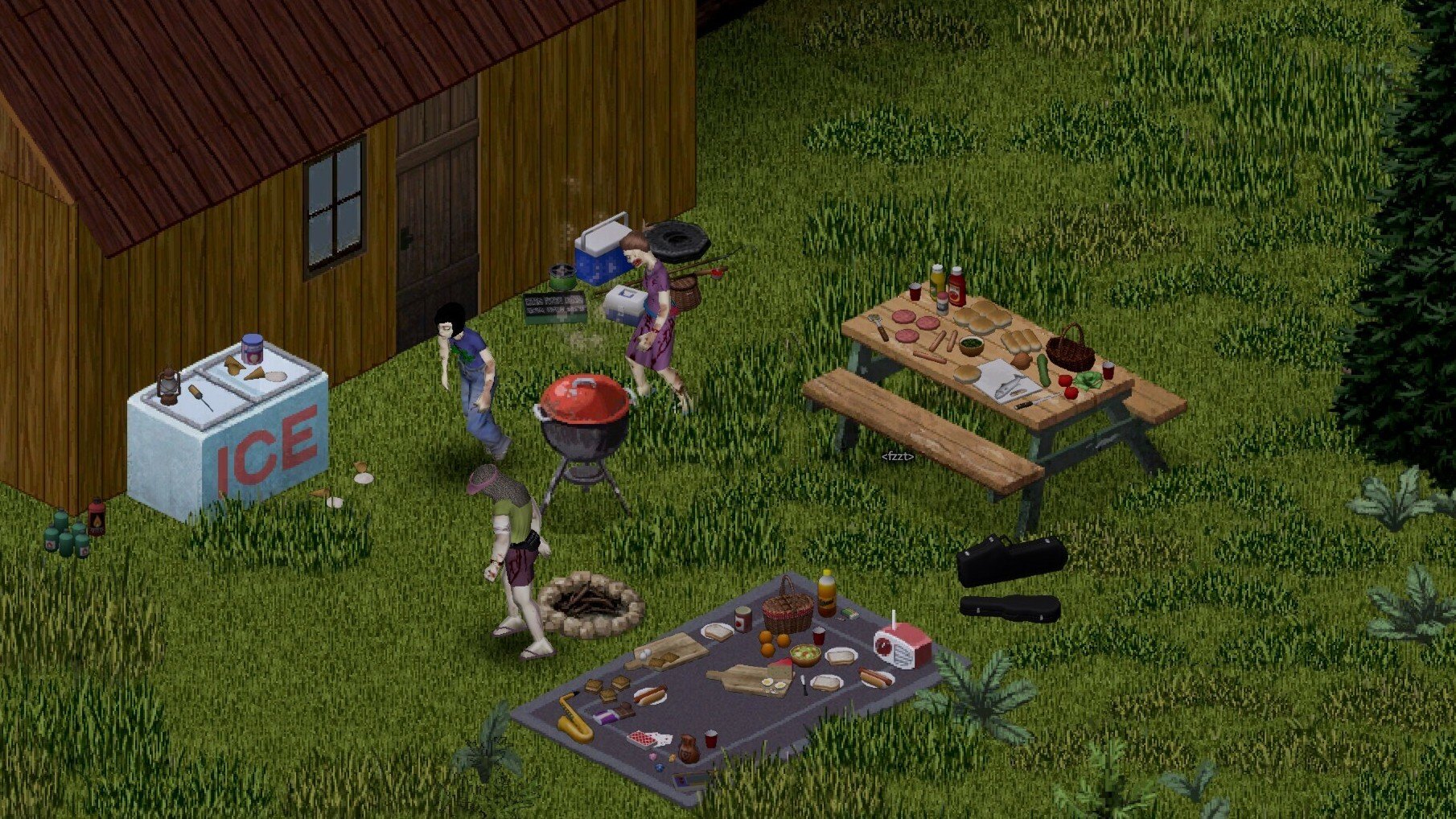 Project Zomboid получила модприквел  вот как выглядел мир до апокалипсиса