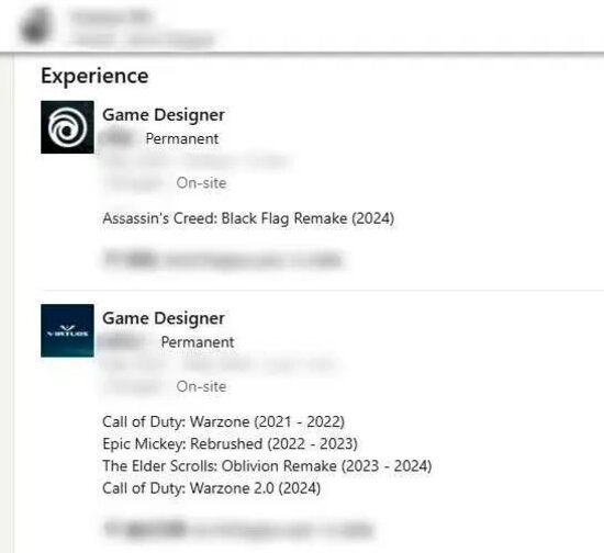 Профиль с информацией о ремейке Assassin's Creed IV Black Flag