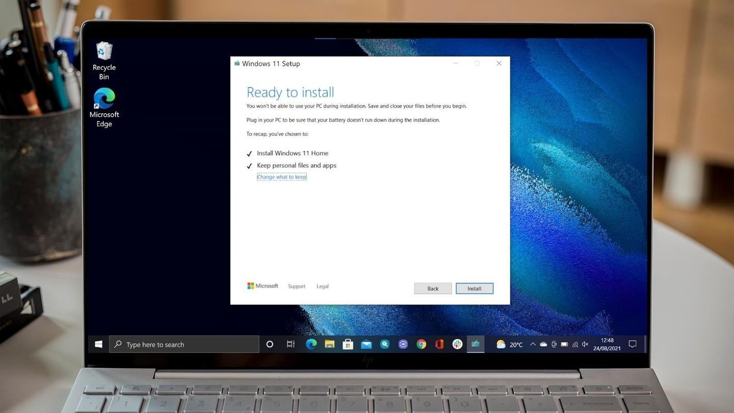 Источник: Tech Advisor / Установка Windows 11
