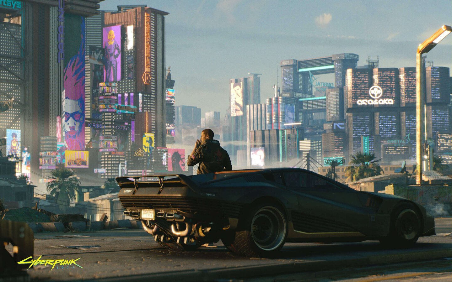 Квадра Турбо-Р «Ви-Тех» на постере Cyberpunk 2077