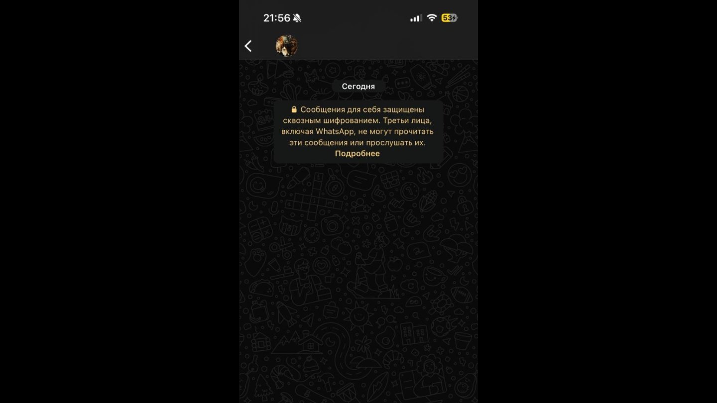 Источник: CQ / Настройки WhatsApp*