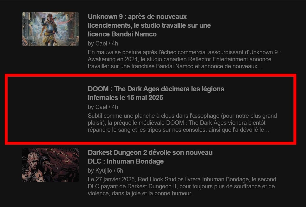 Источник: Gamekult / возможная дата выхода DOOM: The Dark Ages