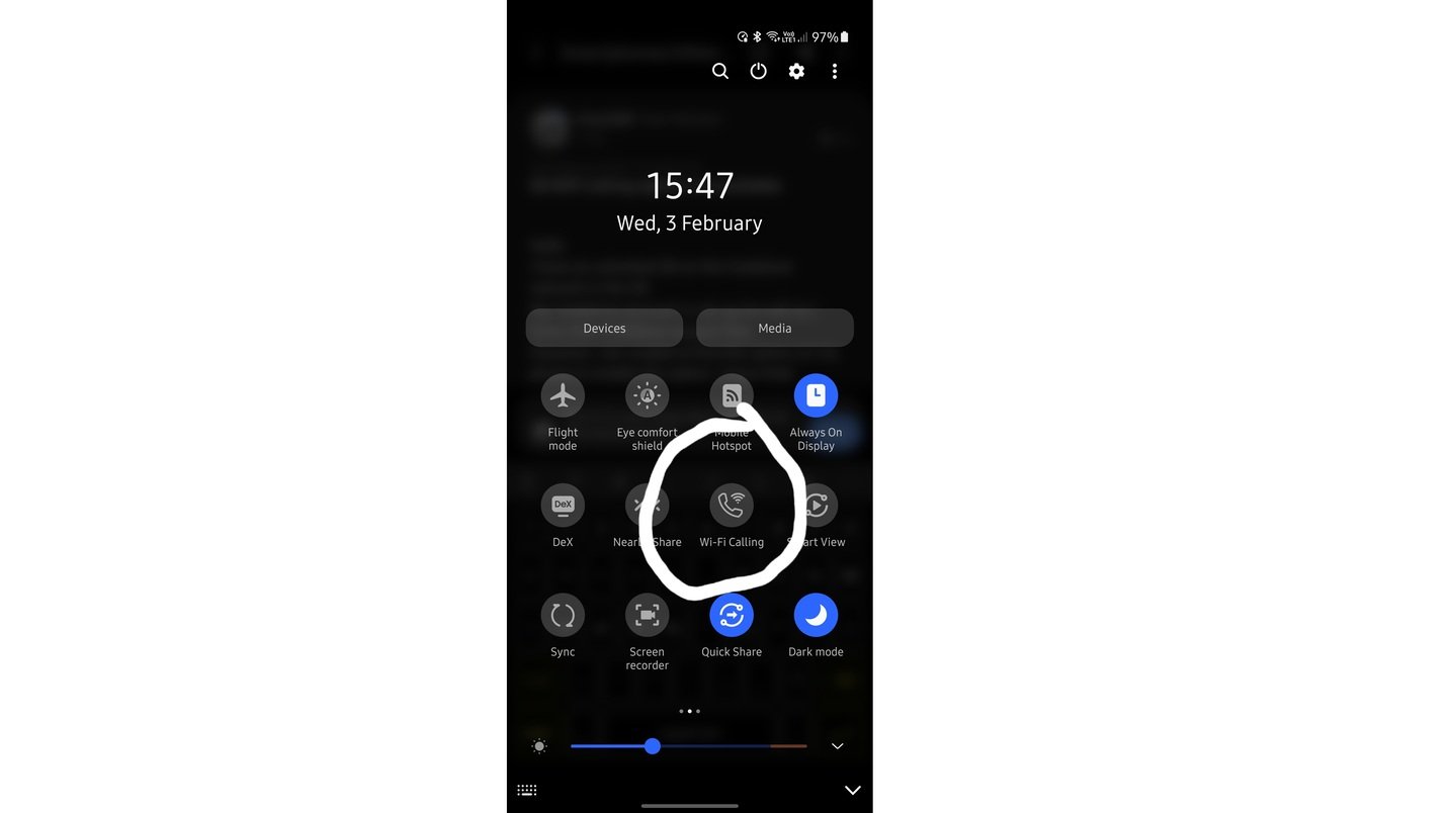 Источники: Samsung Community / Включение звонков по Wi-Fi на Samsung