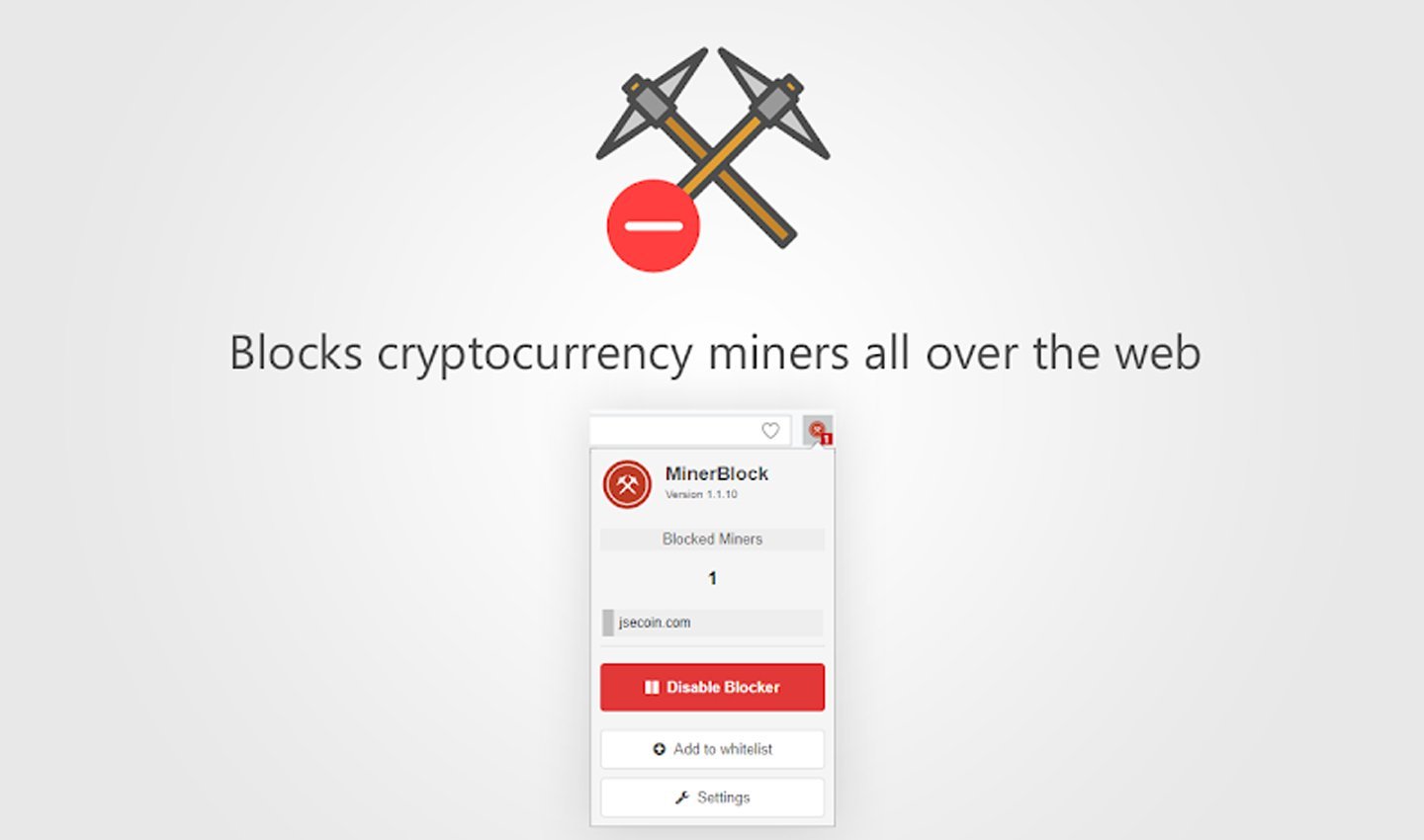 Источник: Chromewebstore / Minerblock