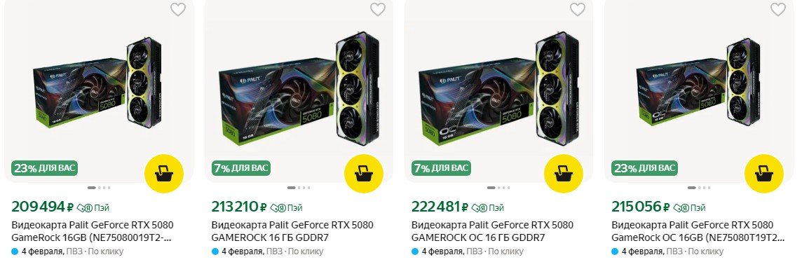 Источник «Яндекс Маркет»