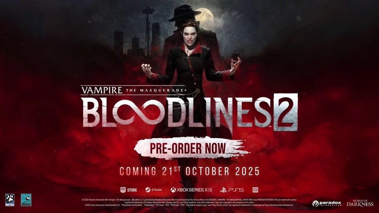 Источник: скриншот CQ.ru / Обложка Bloodlines 2 с датой релиза