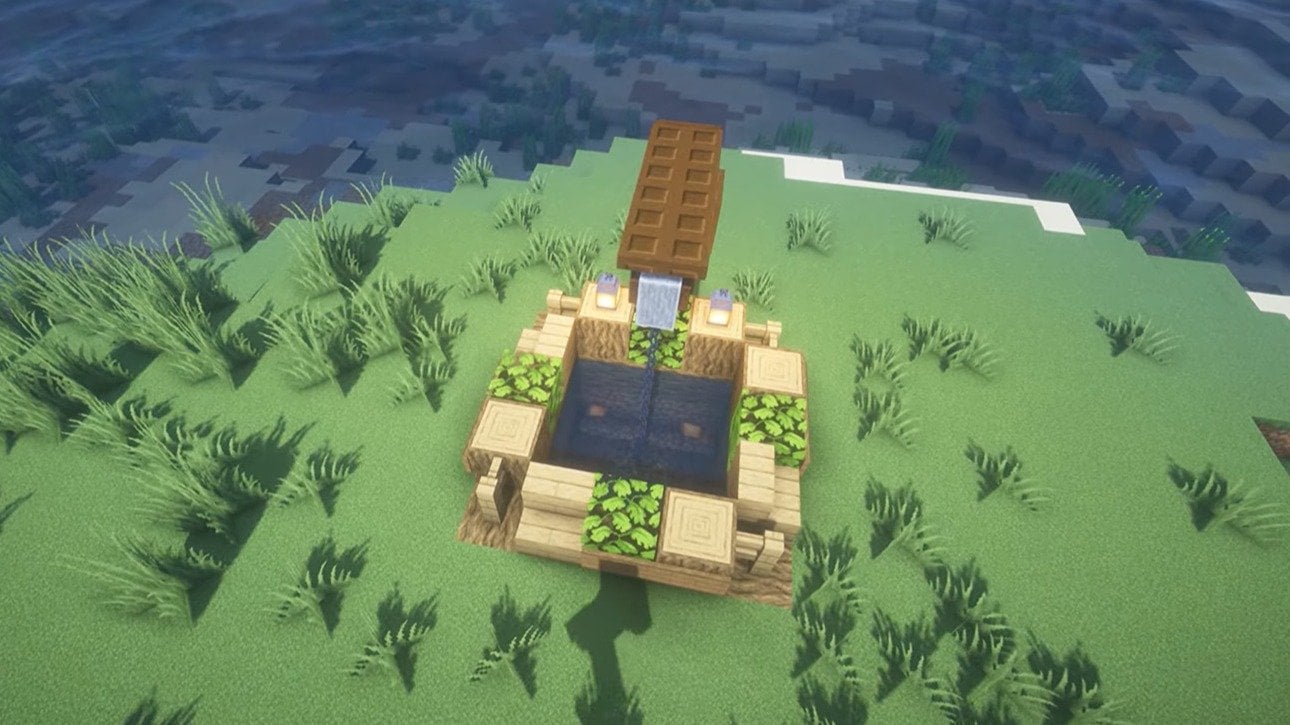Топ5 идей для постройки колодца в Minecraft