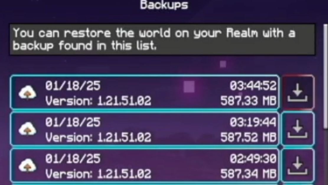 Источник: CQ.ru / Версии миров Minecraft в Realms