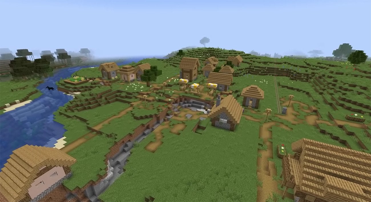 Источник: CQ.ru / Деревня в Майнкрафт