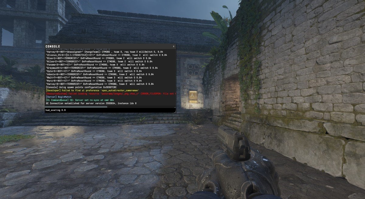 Источник: CQ.ru / Использование команды для изменения размера HUD