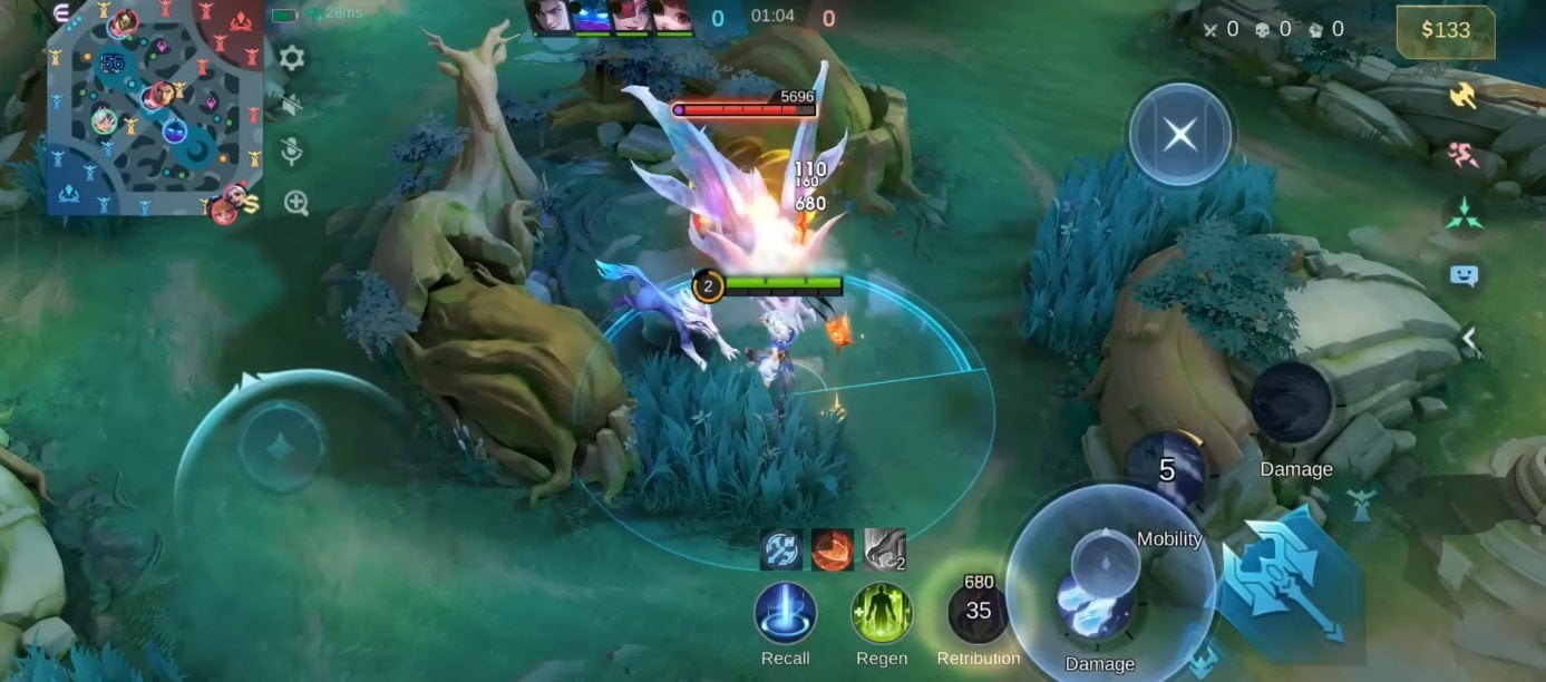 Источник: скриншот CQ.ru / Геймплей Соры в лесу