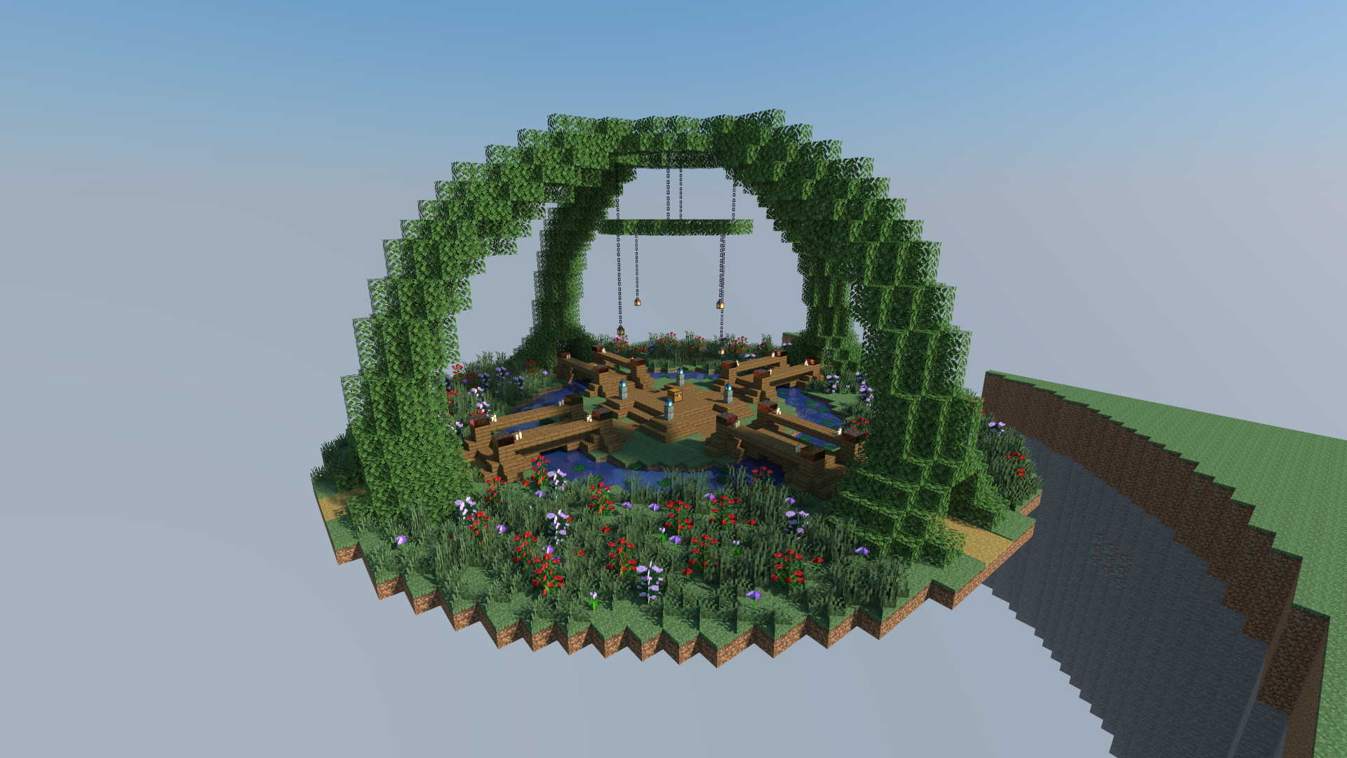 Источник: скриншот CQ.ru / Купольный навес из листвы