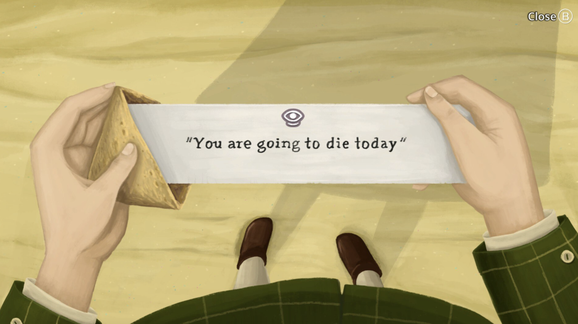 Источник: скриншот CQ.ru / Надпись: Сегодня ты умрешь