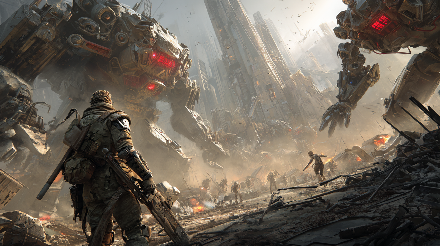 Таким мог бы быть арт ARC Raiders, если бы Embark использовали Midjourney