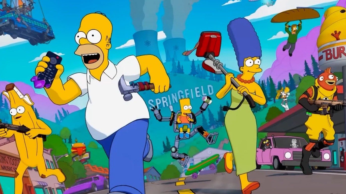 Fortnite x Симпсоны все детали и пасхалки нового сезона